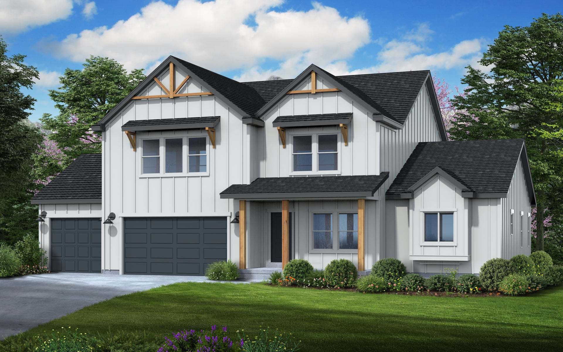 Exterior:Farmhouse Elevation