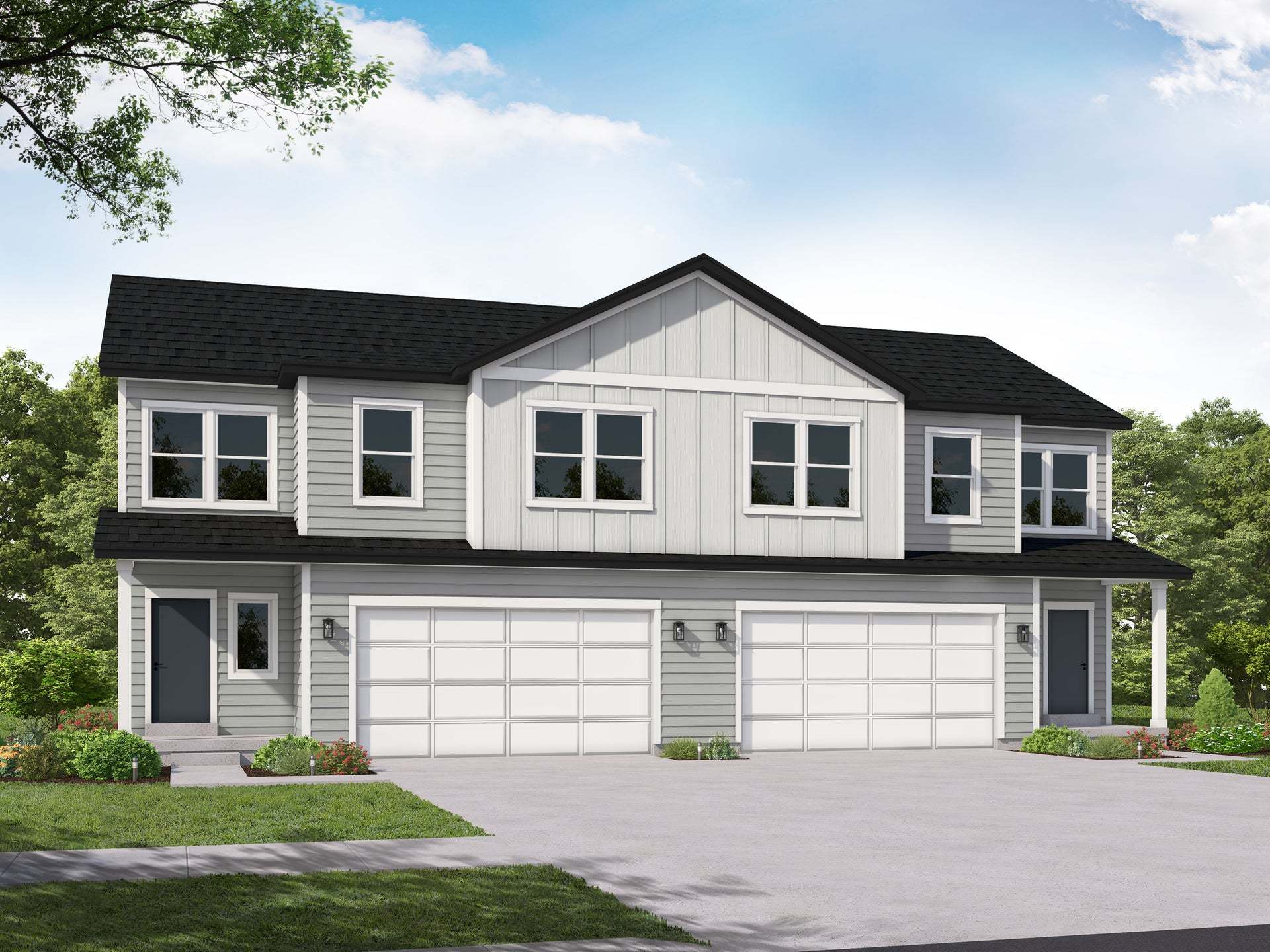 Exterior:Craftsman Elevation