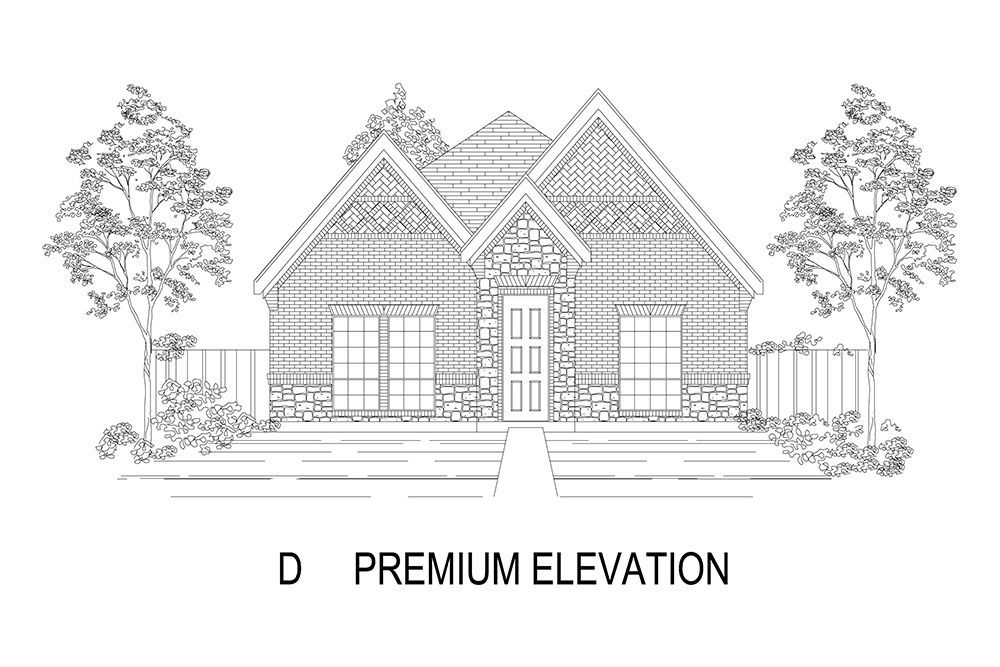 Elevation D:Elevation D