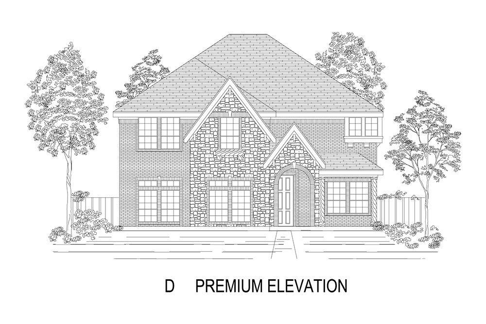 Elevation D:Princeton 2R-CW Premium Elevation D
