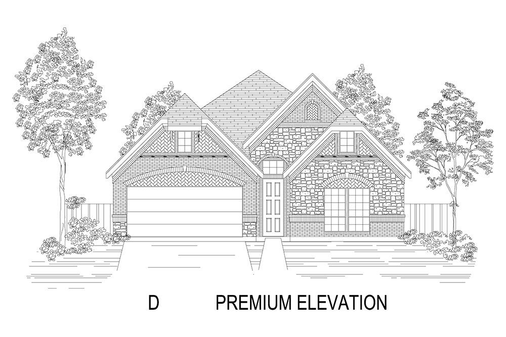 Elevation D:Elevation D