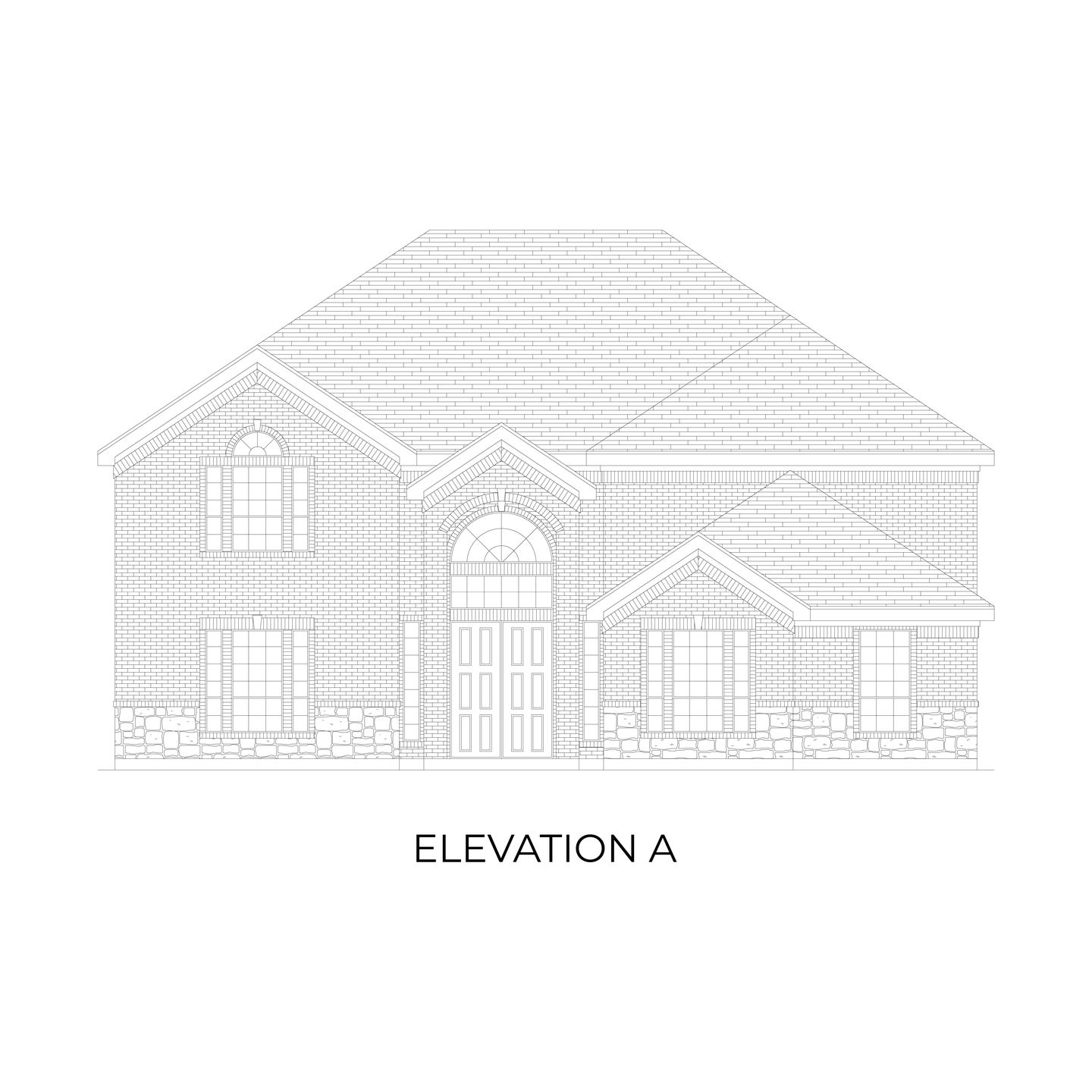 Exterior:Northcrest 3FSW Premium Elevation A