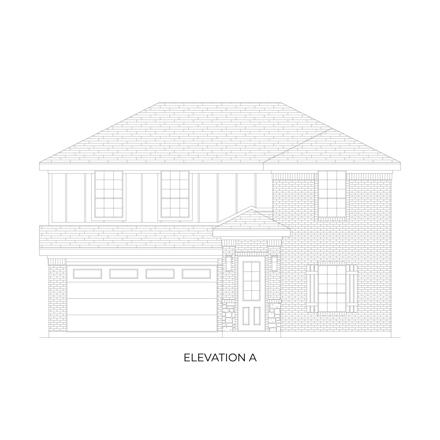 Exterior:Reagan Select F Elevation A