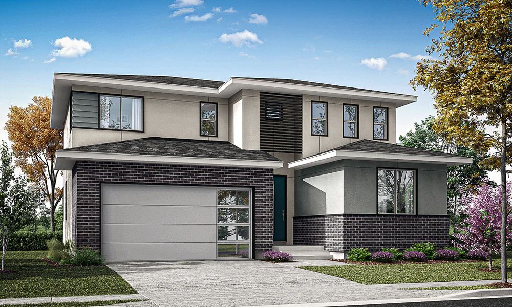 Elevation A:Sargent Plan