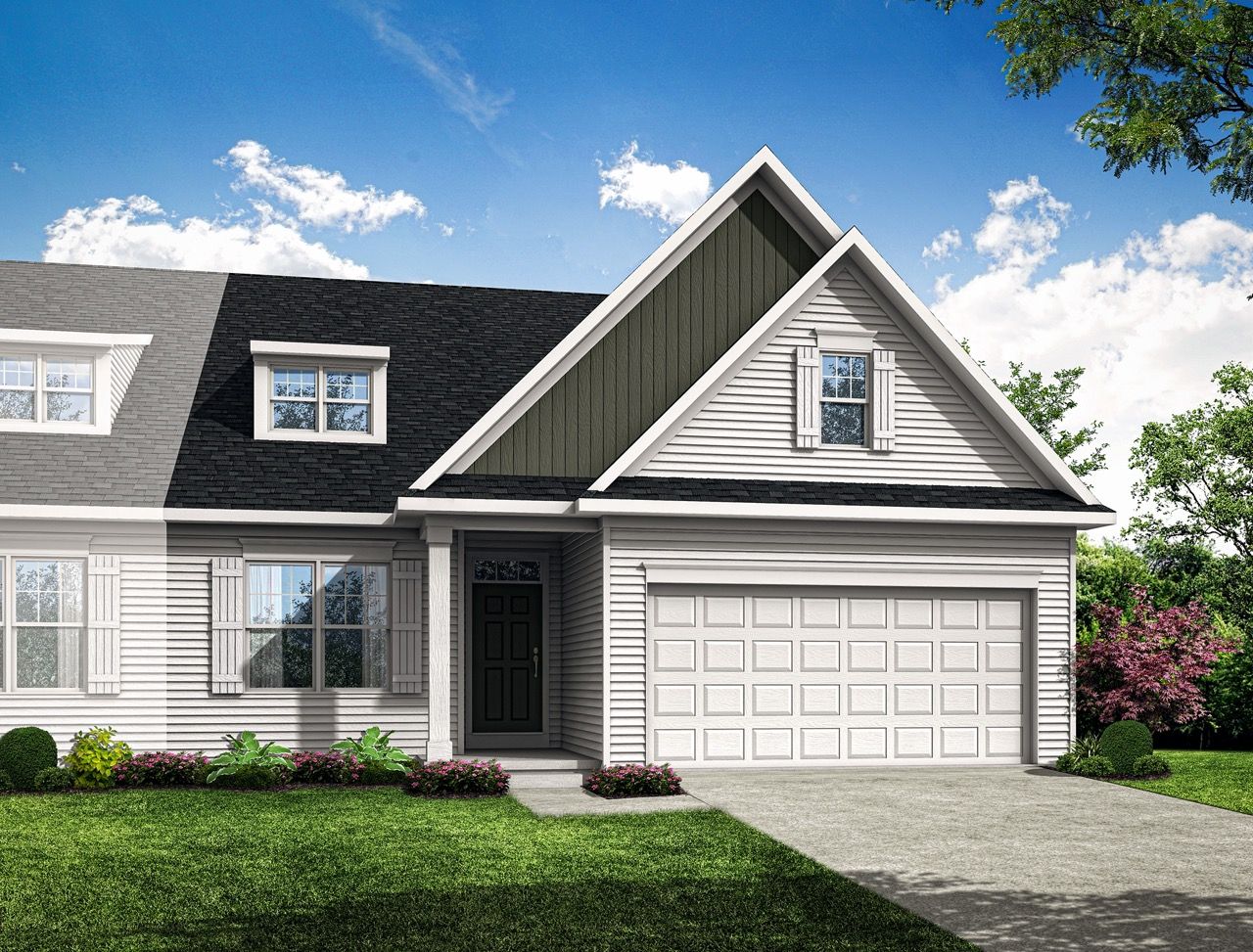 Front Elevation of the Griffin Model from Garman Builders:Front Elevation of the Griffin Model from Garman Builders