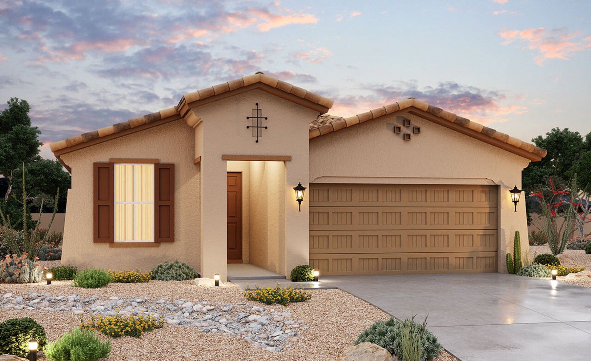 Spanish Colonial Elevation A:Spanish Colonial Elevation A