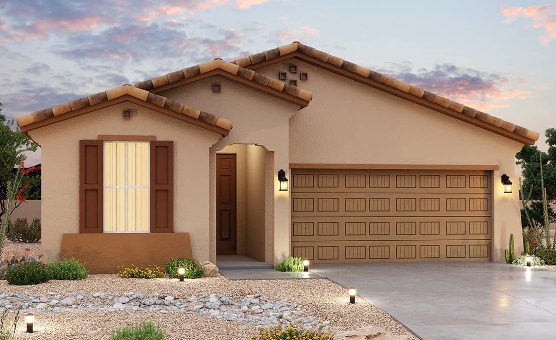 Spanish Colonial Elevation A:Spanish Colonial Elevation A