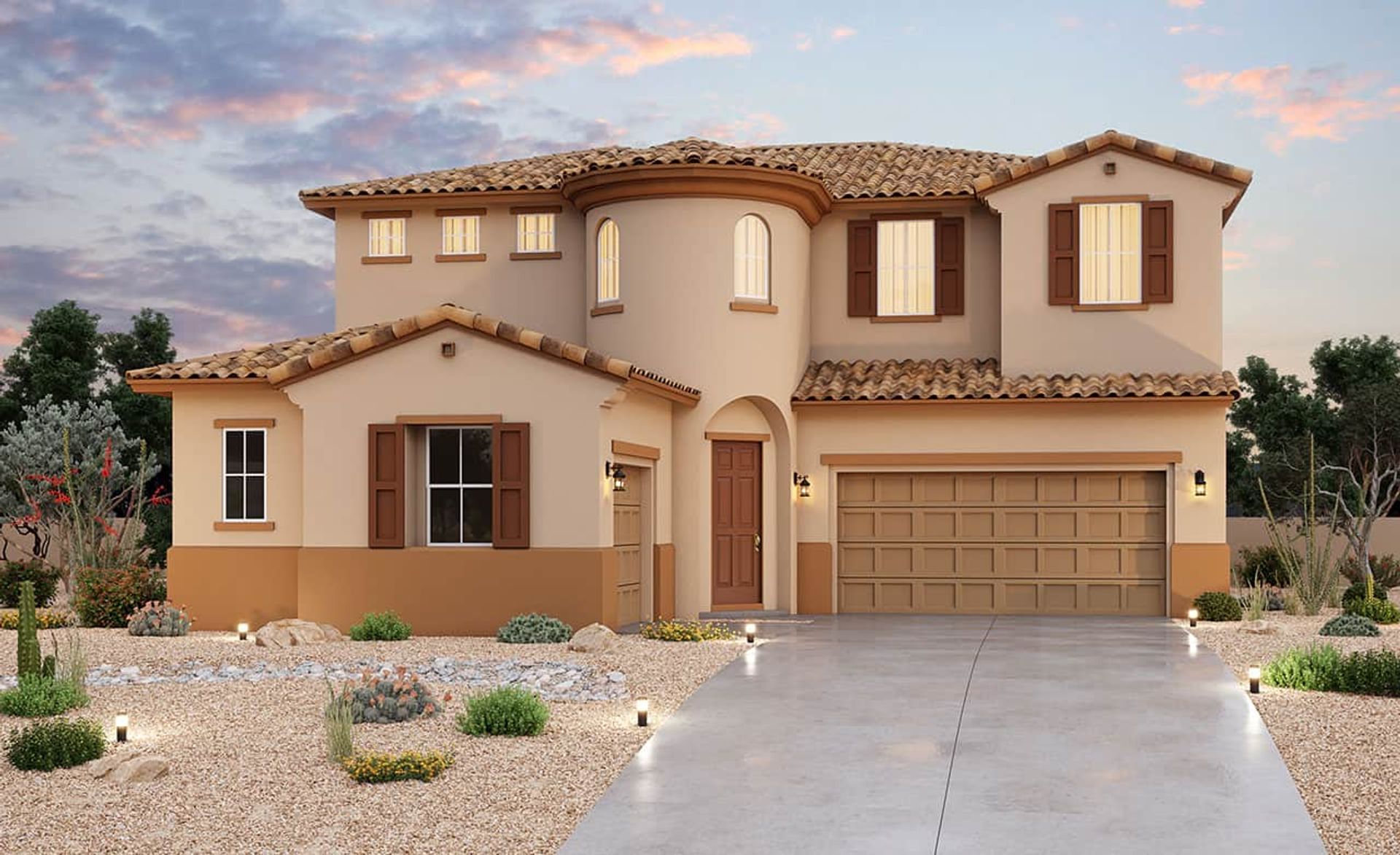 Spanish Colonial Elevation A:Spanish Colonial Elevation A