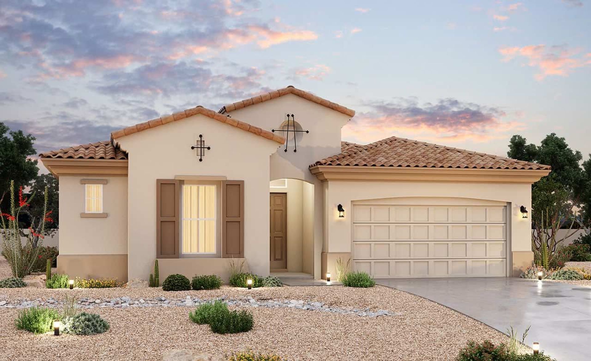 Spanish Colonial Elevation A:Spanish Colonial Elevation A
