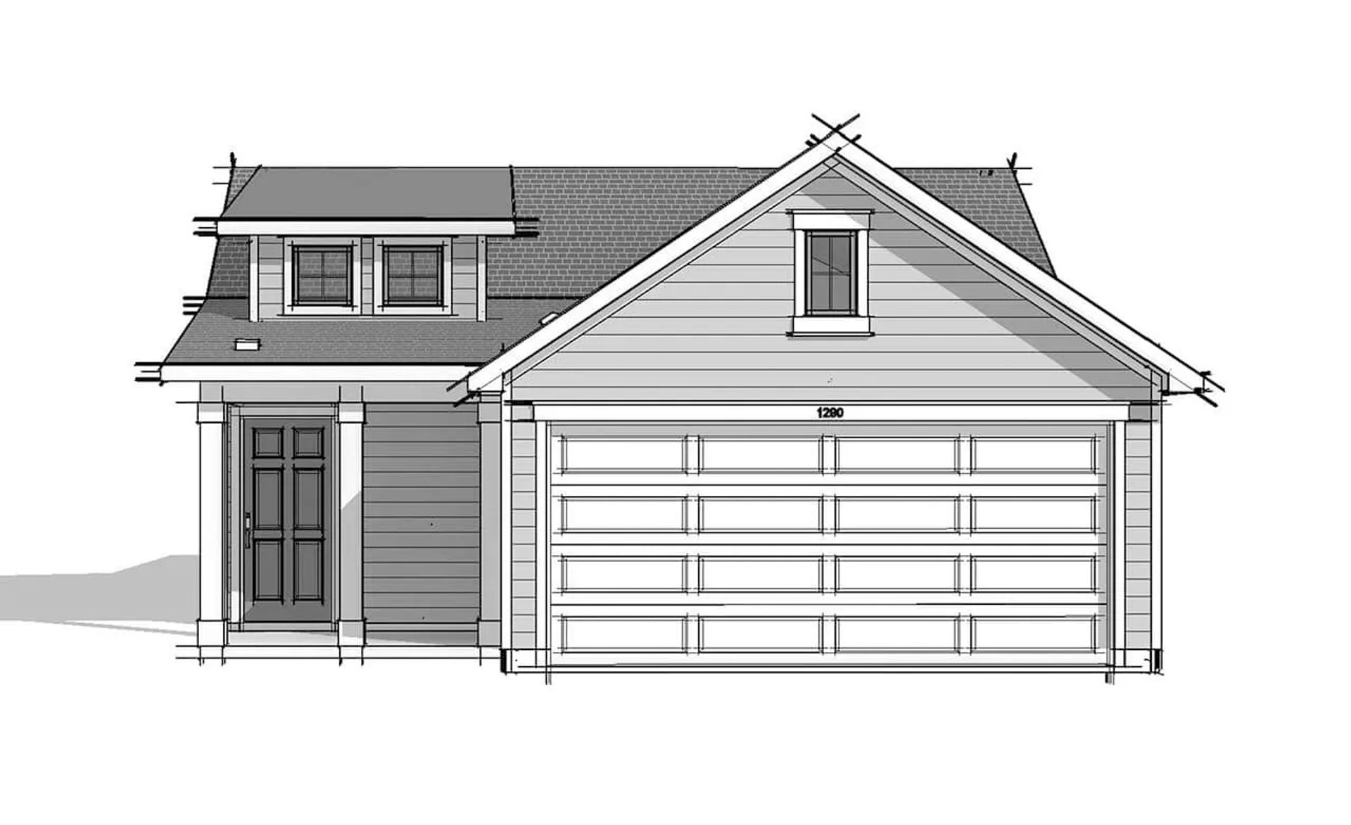 Elevation A:Elevation A