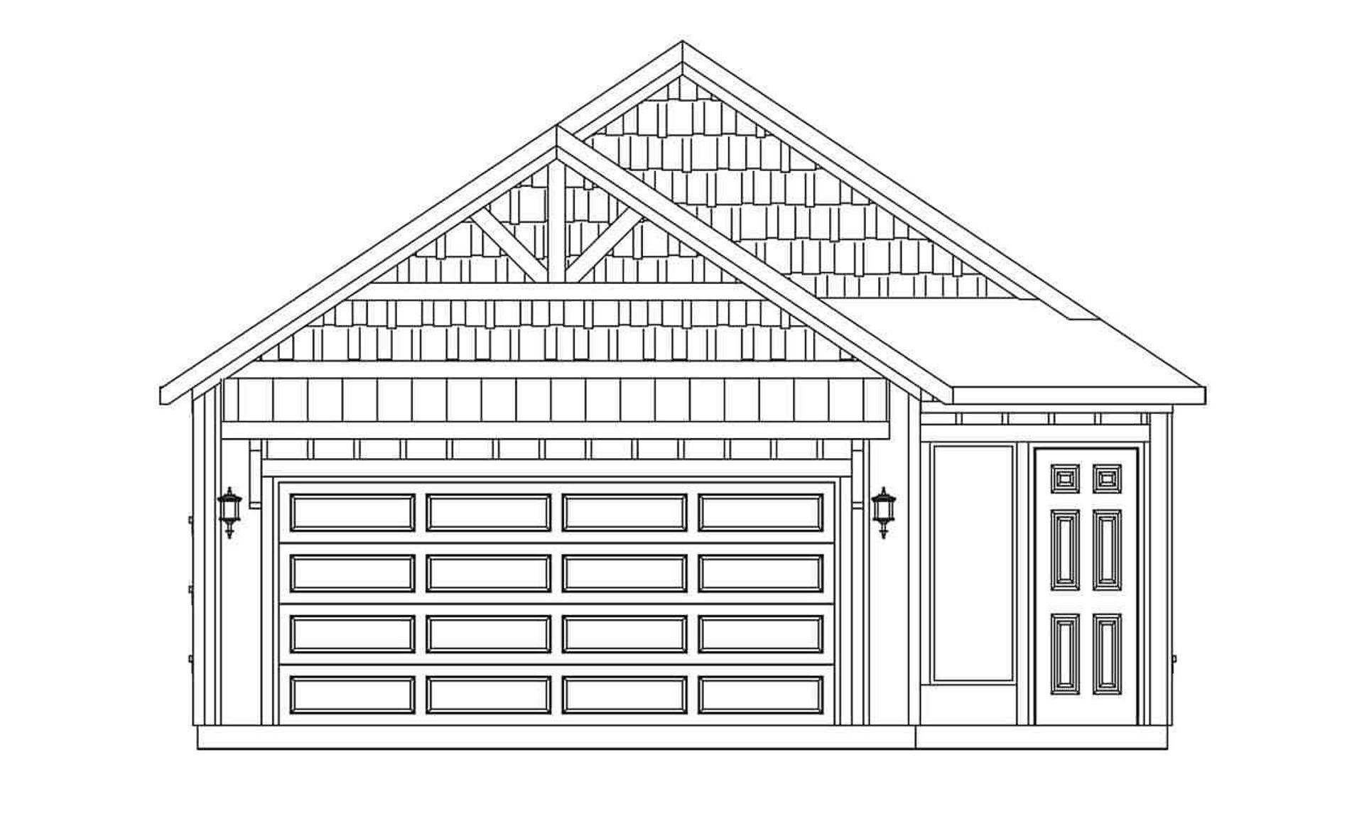 Elevation A:Elevation A