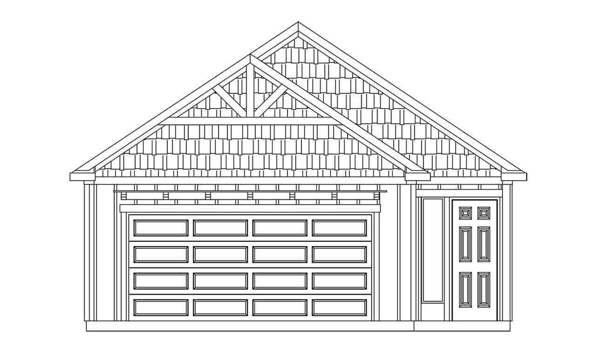 Elevation A:Elevation A