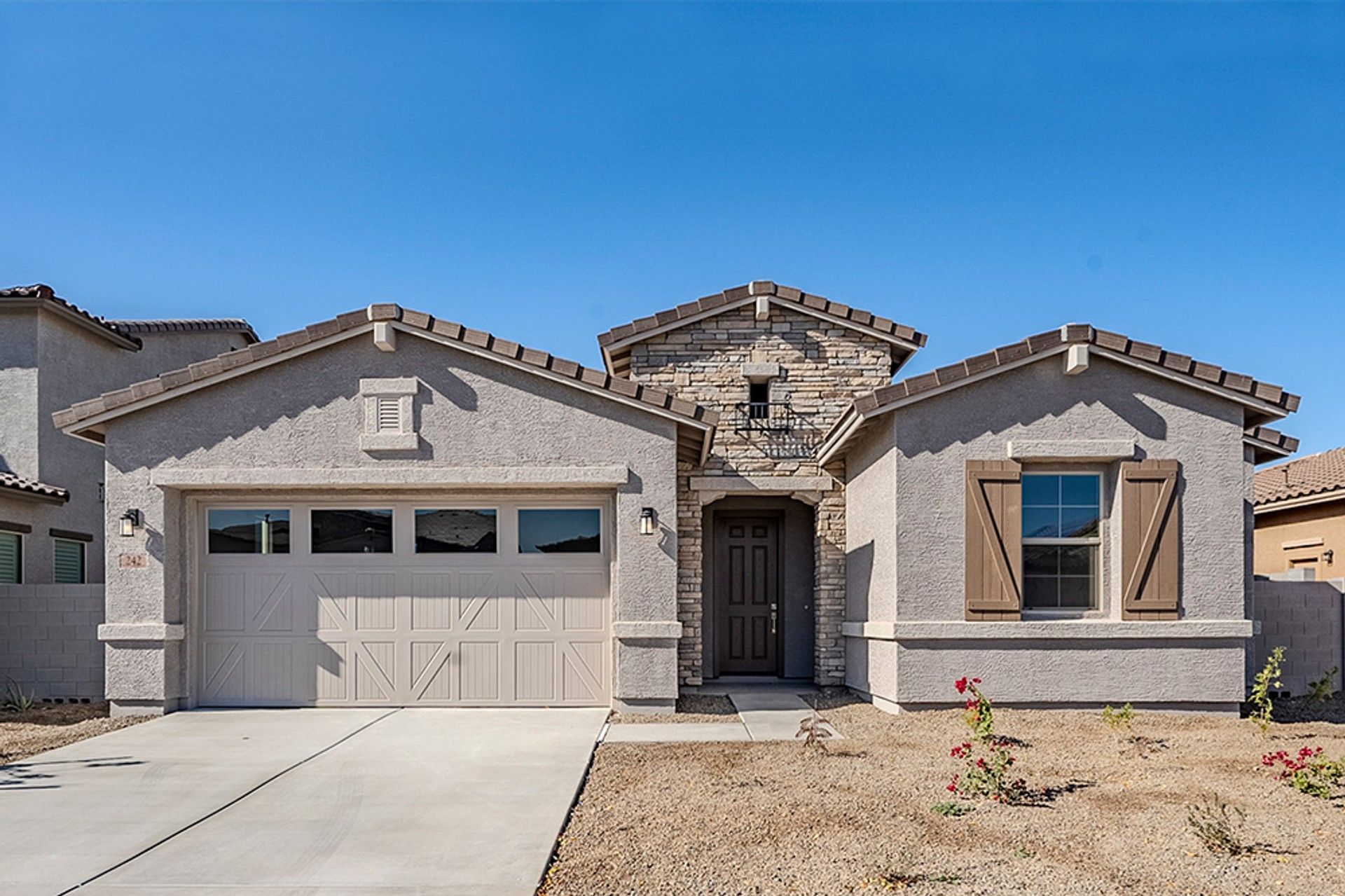 Ranch Hacienda Elevation B:Ranch Hacienda Elevation B