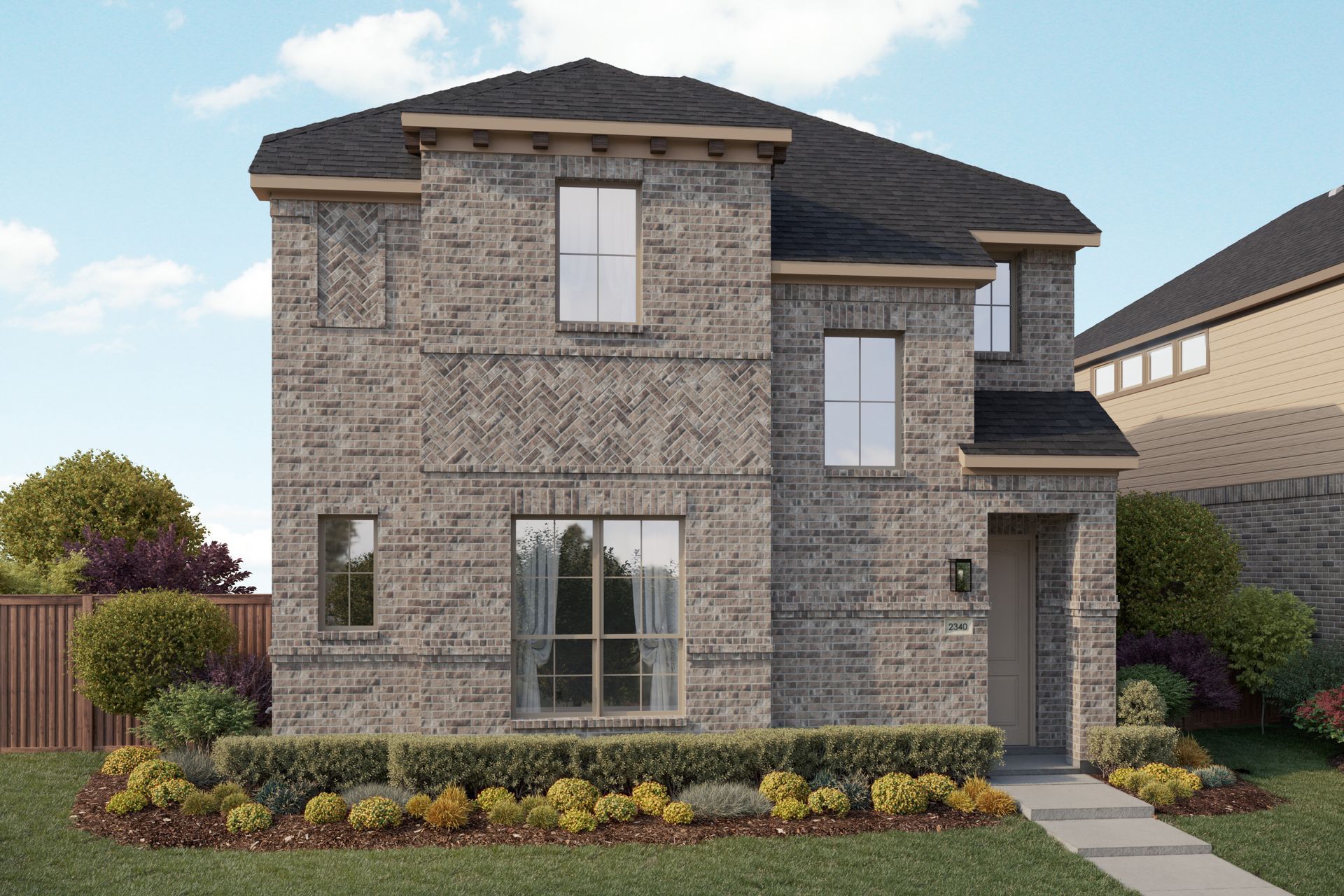 Elevation A:Elevation A