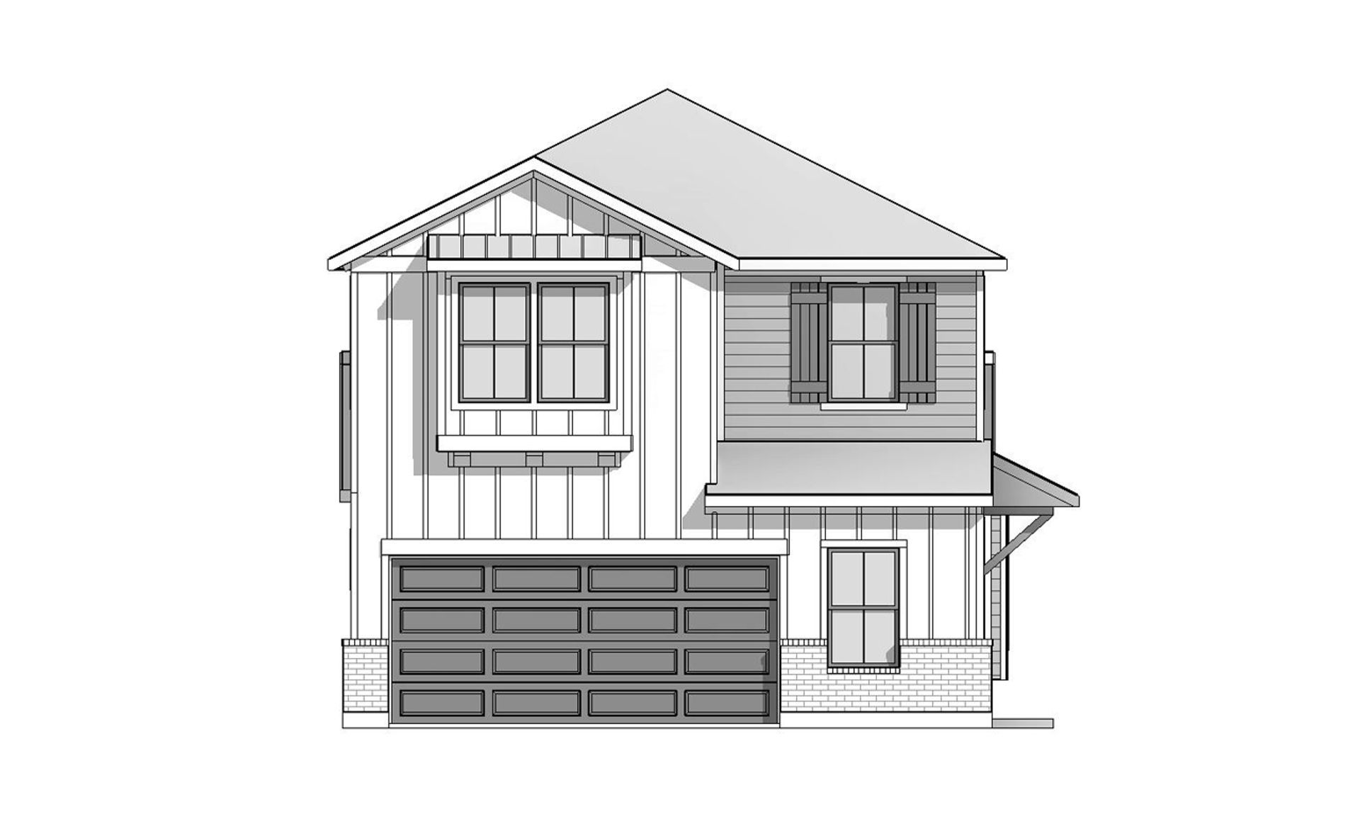 Elevation A:Elevation A