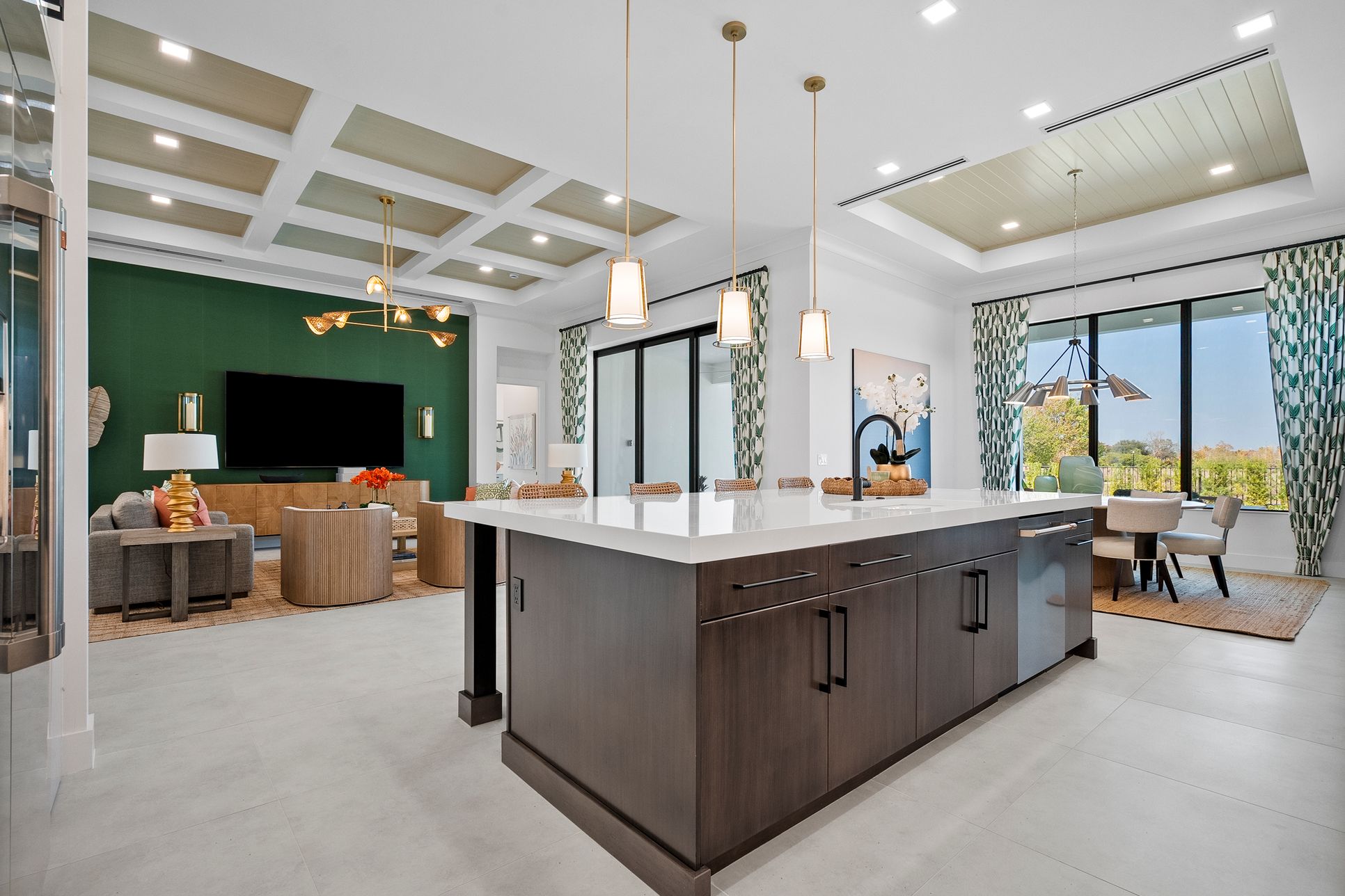 Kitchen to Great Room & Dining | 170 Rio Angelica:Kitchen to Great Room & Dining | 170 Rio Angelica