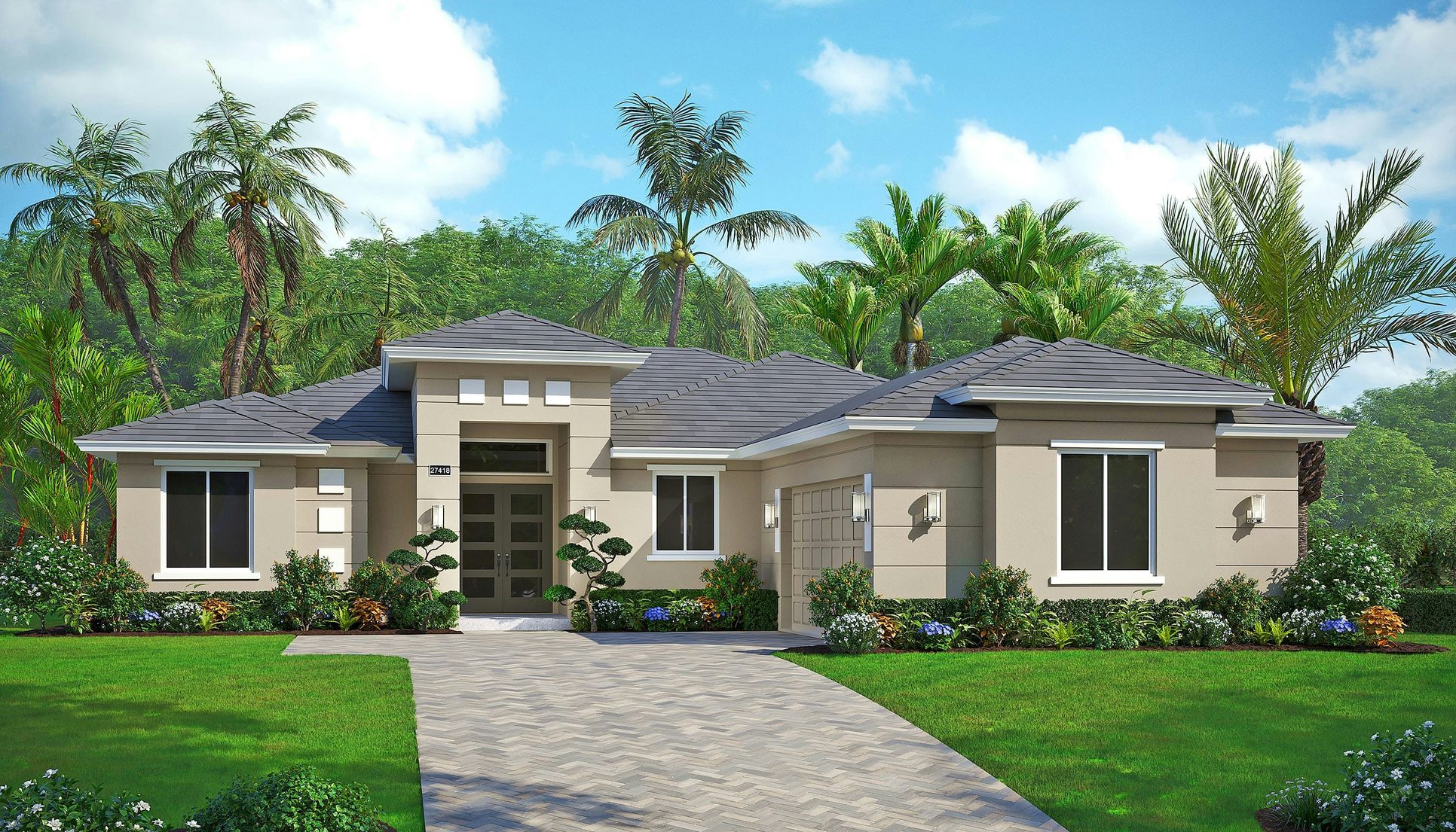 Contemporary Elevation | Redmond:Contemporary Elevation | Redmond