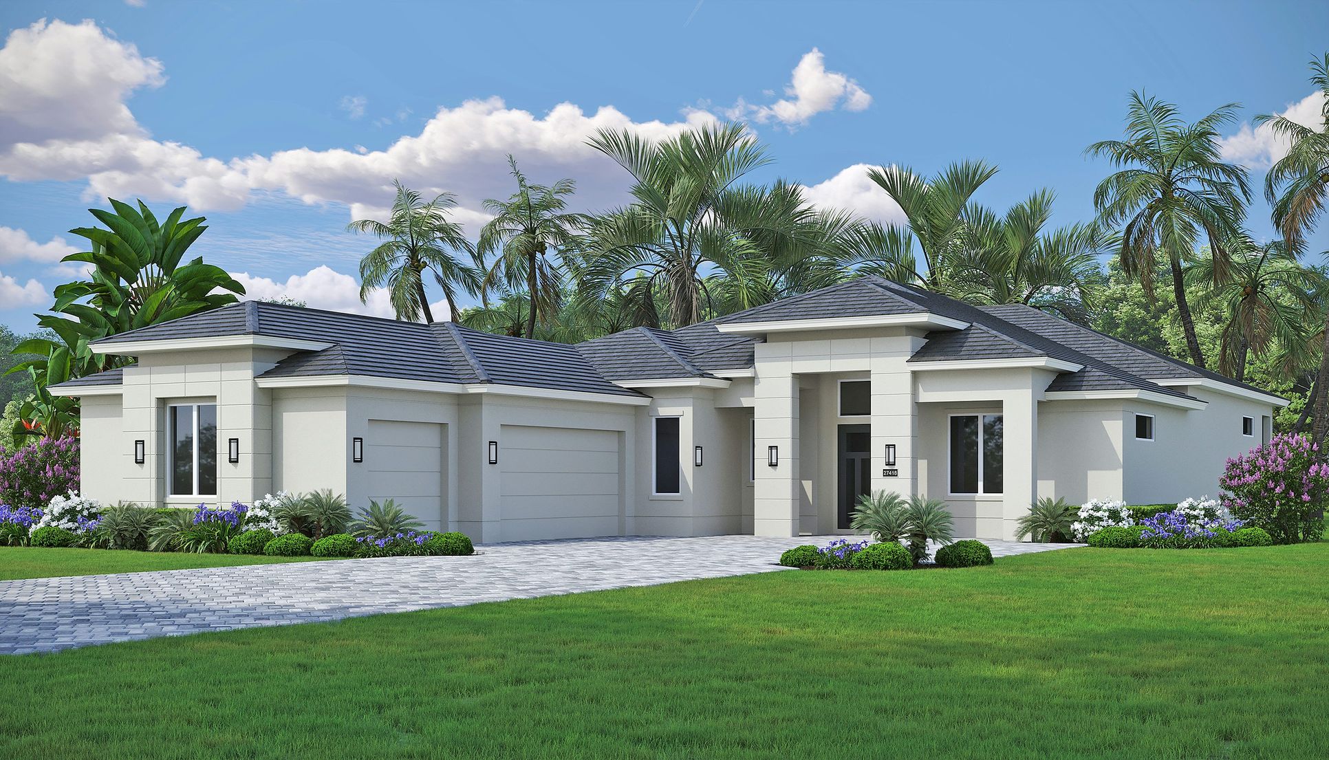 Contemporary Elevation | Somerset:Contemporary Elevation | Somerset