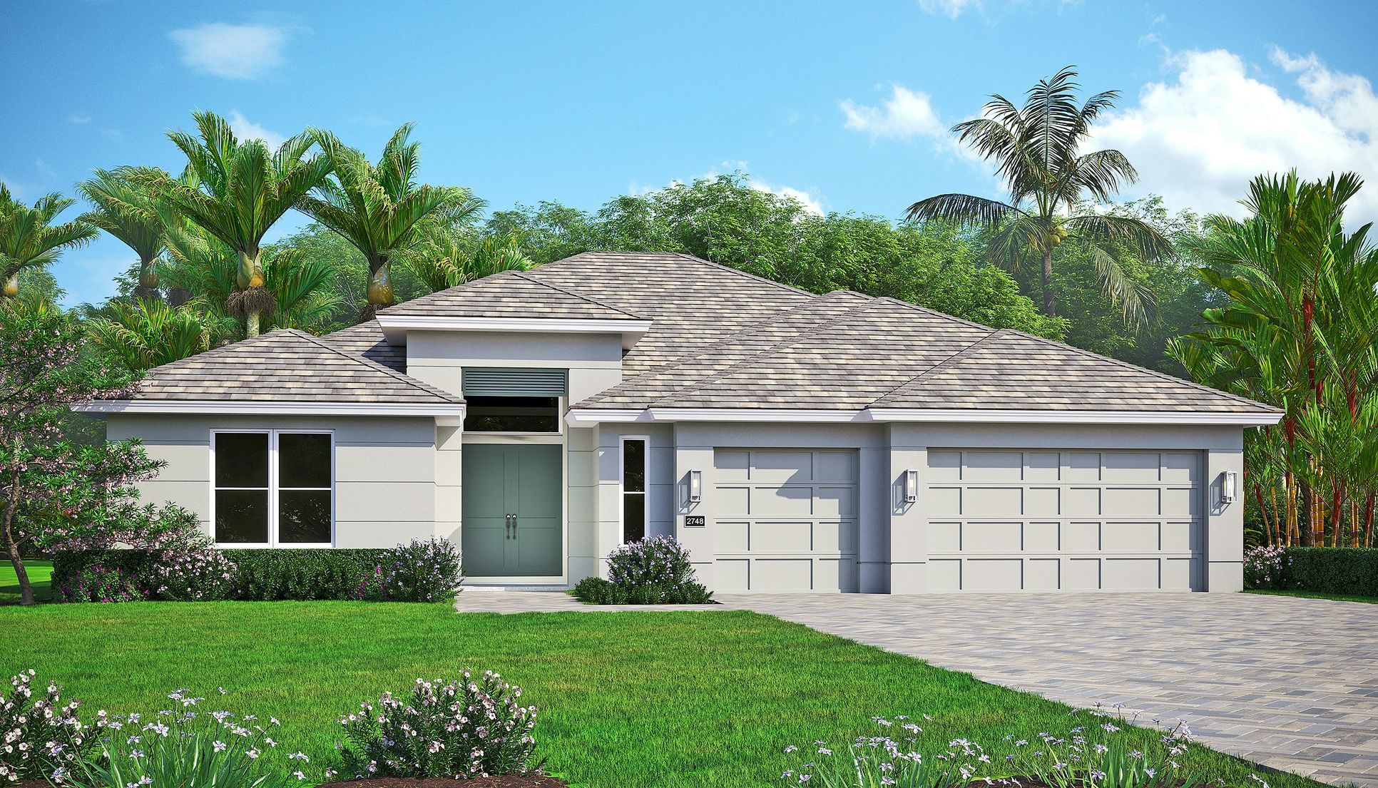 Contemporary Elevation | Monarch Grande:Contemporary Elevation | Monarch Grande