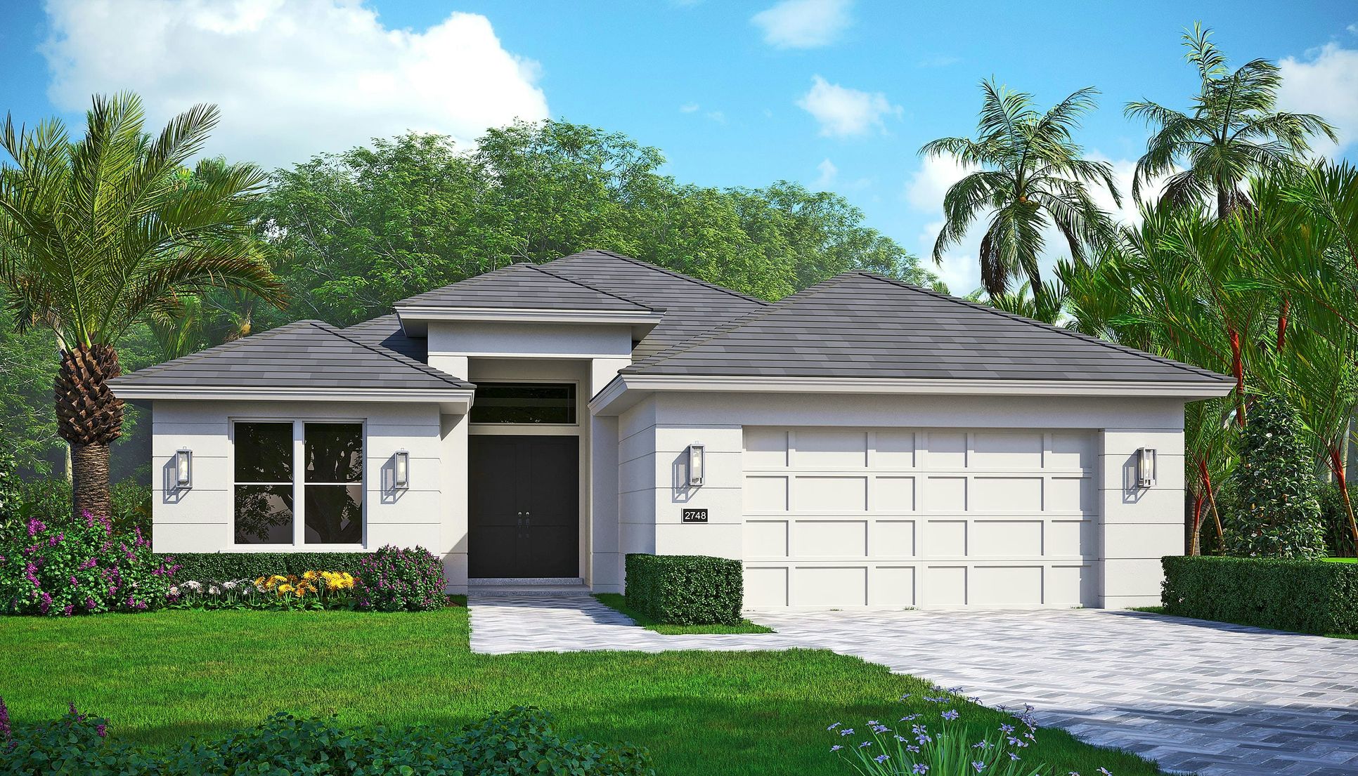 Contemporary Elevation | Laurel:Contemporary Elevation | Laurel