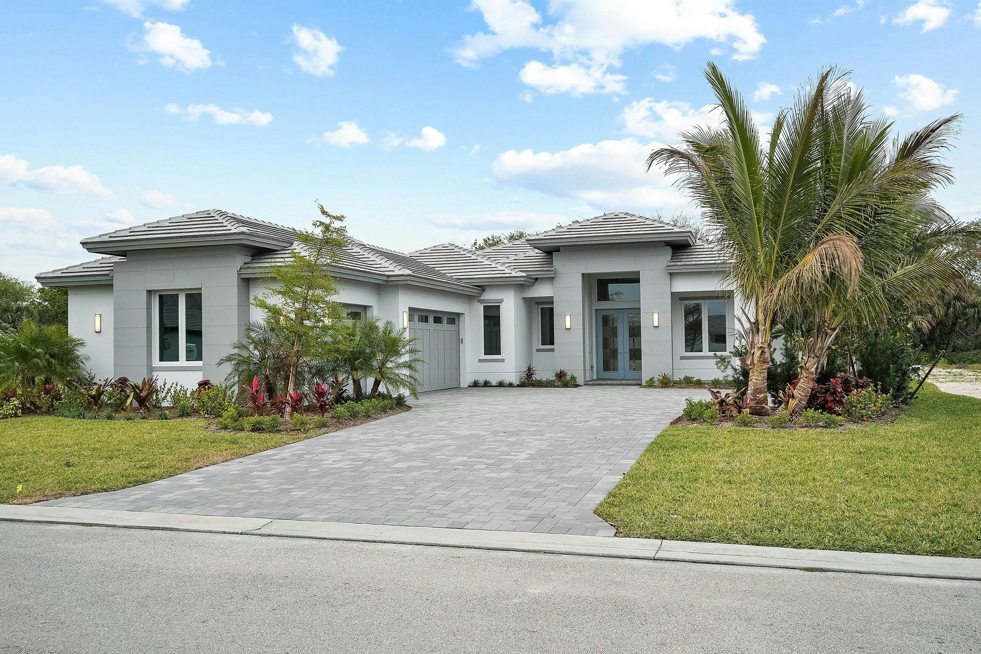 Somerset Front Elevation:2275 Grand Harbor Reserve Sq., Somerset Model, Exterior Elevation