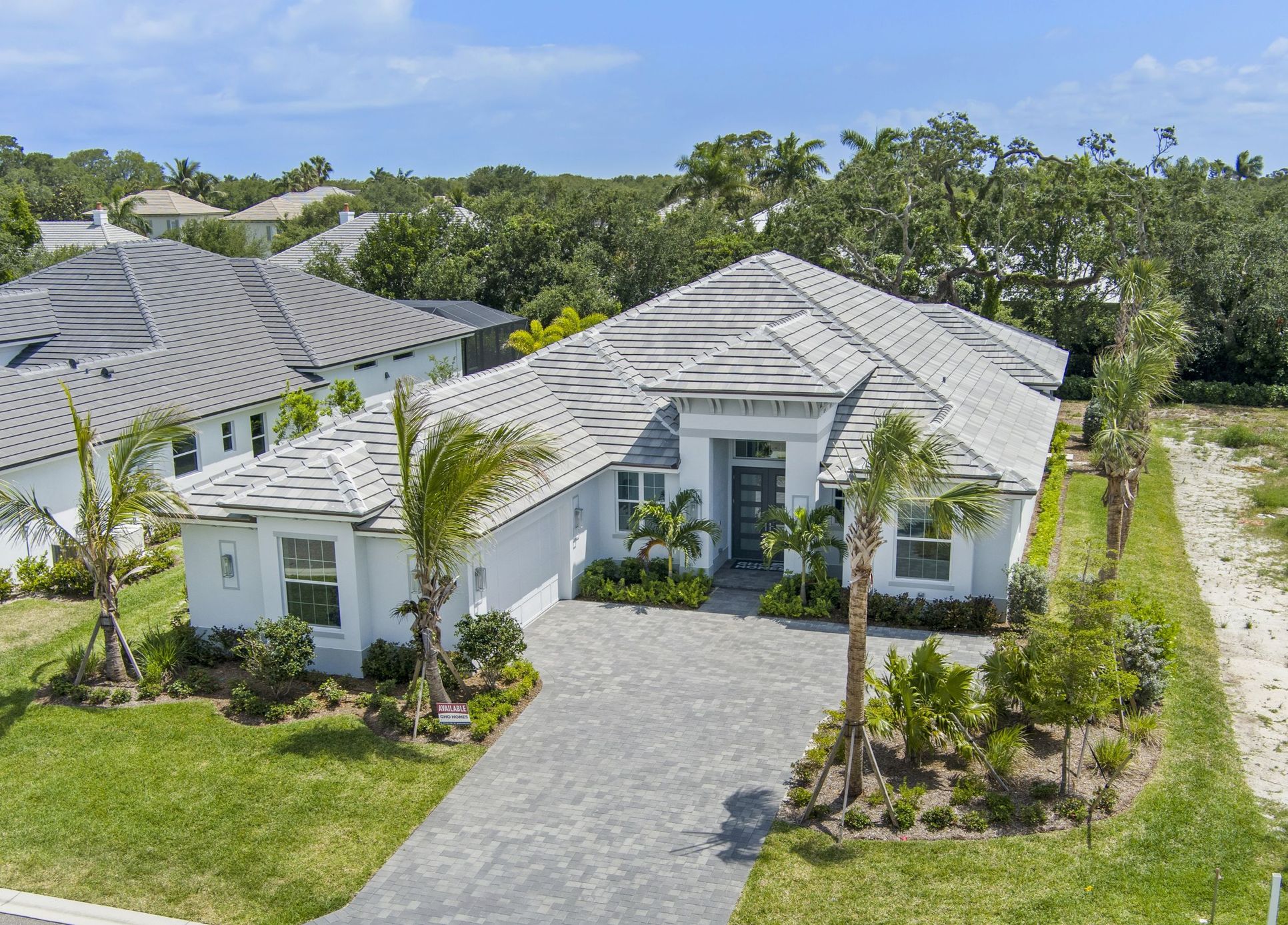Front Elevation Drone | 129 Strand Drive:Front Elevation Drone | 129 Strand Drive