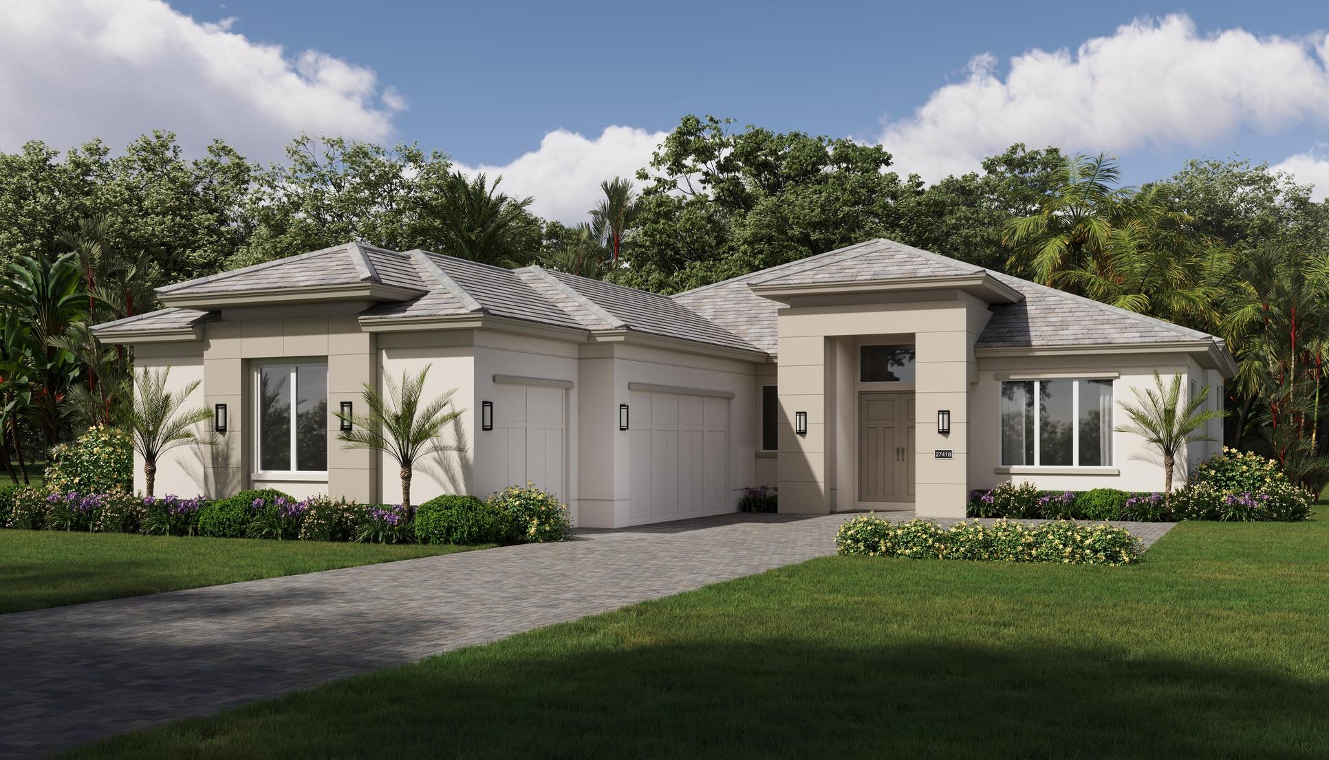 Contemporary Elevation | Bridgewater:Contemporary Elevation | Bridgewater