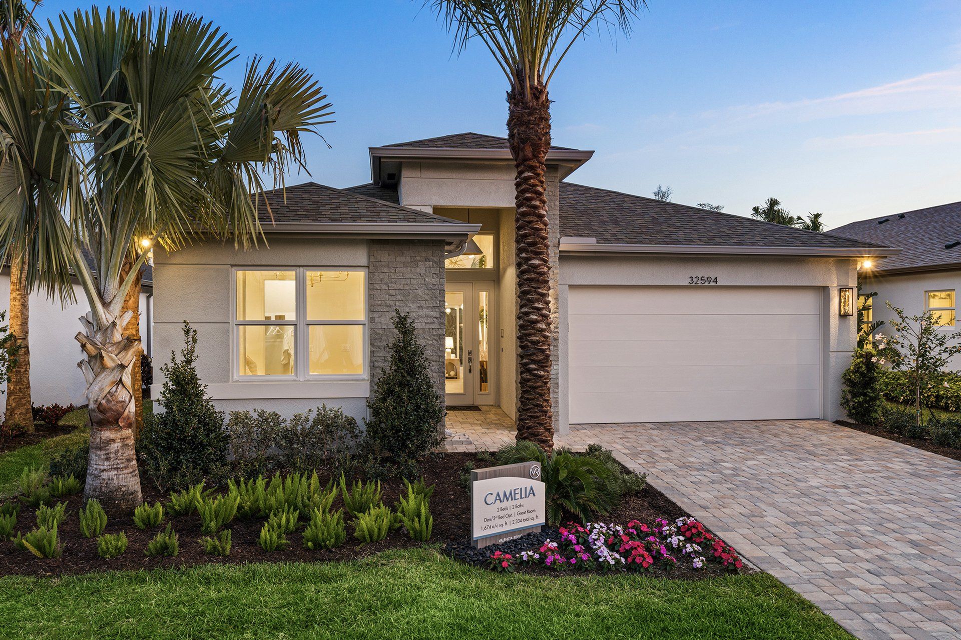 Camelia Front Elevation