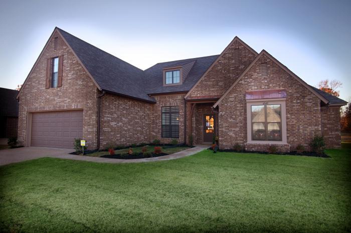 The Randolph Place model home in Trinity Park