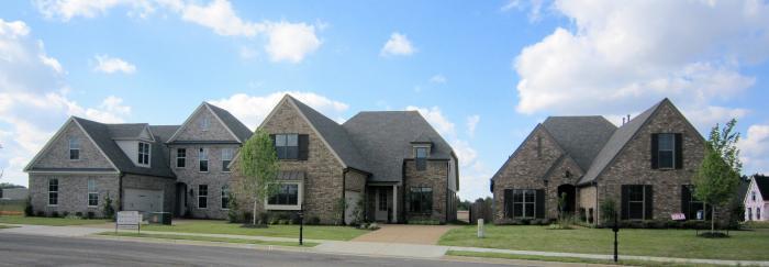 Grant New Homes on small lots in Olive Branch MS
