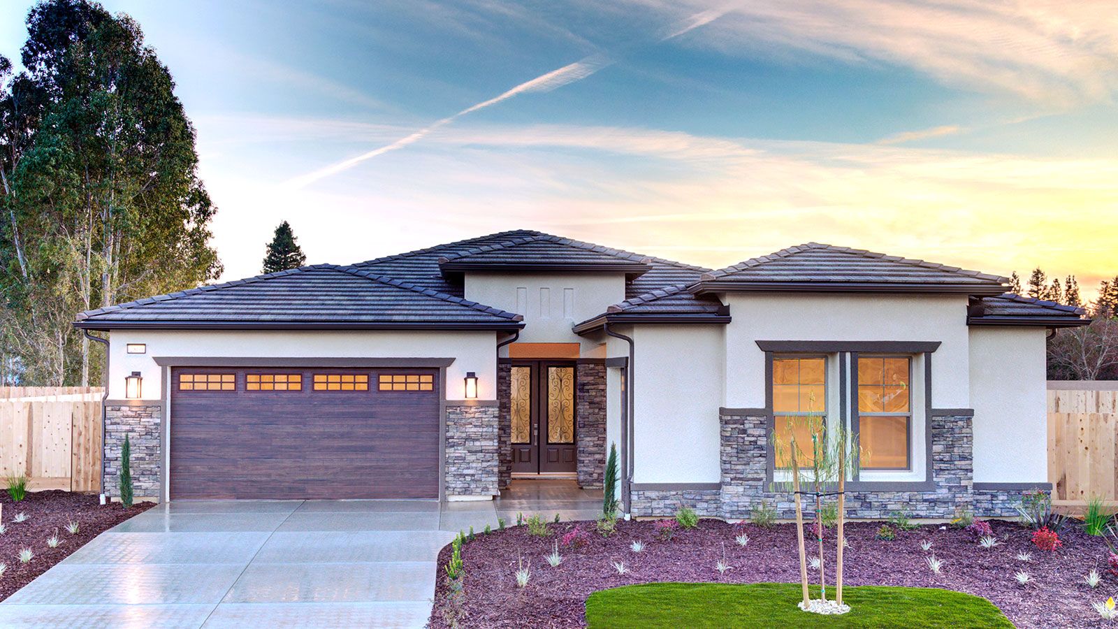 Exterior:Cali Modern Prairie - similar home shown