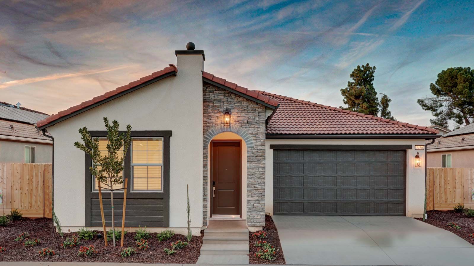 Exterior:Canvas 9 Modern Spanish with Stone