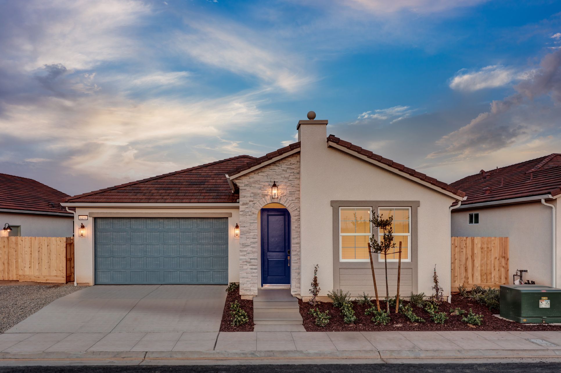 Exterior:Villa 5 Modern Spanish with Stone