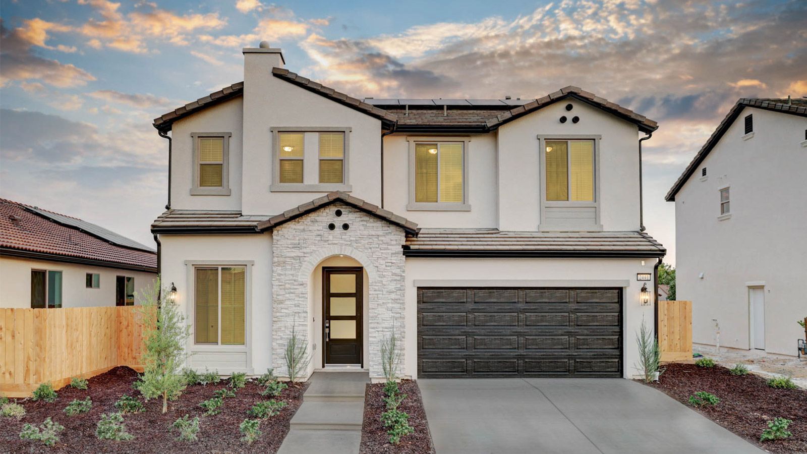 Canvas 6 | Modern Spanish with Stone Exterior