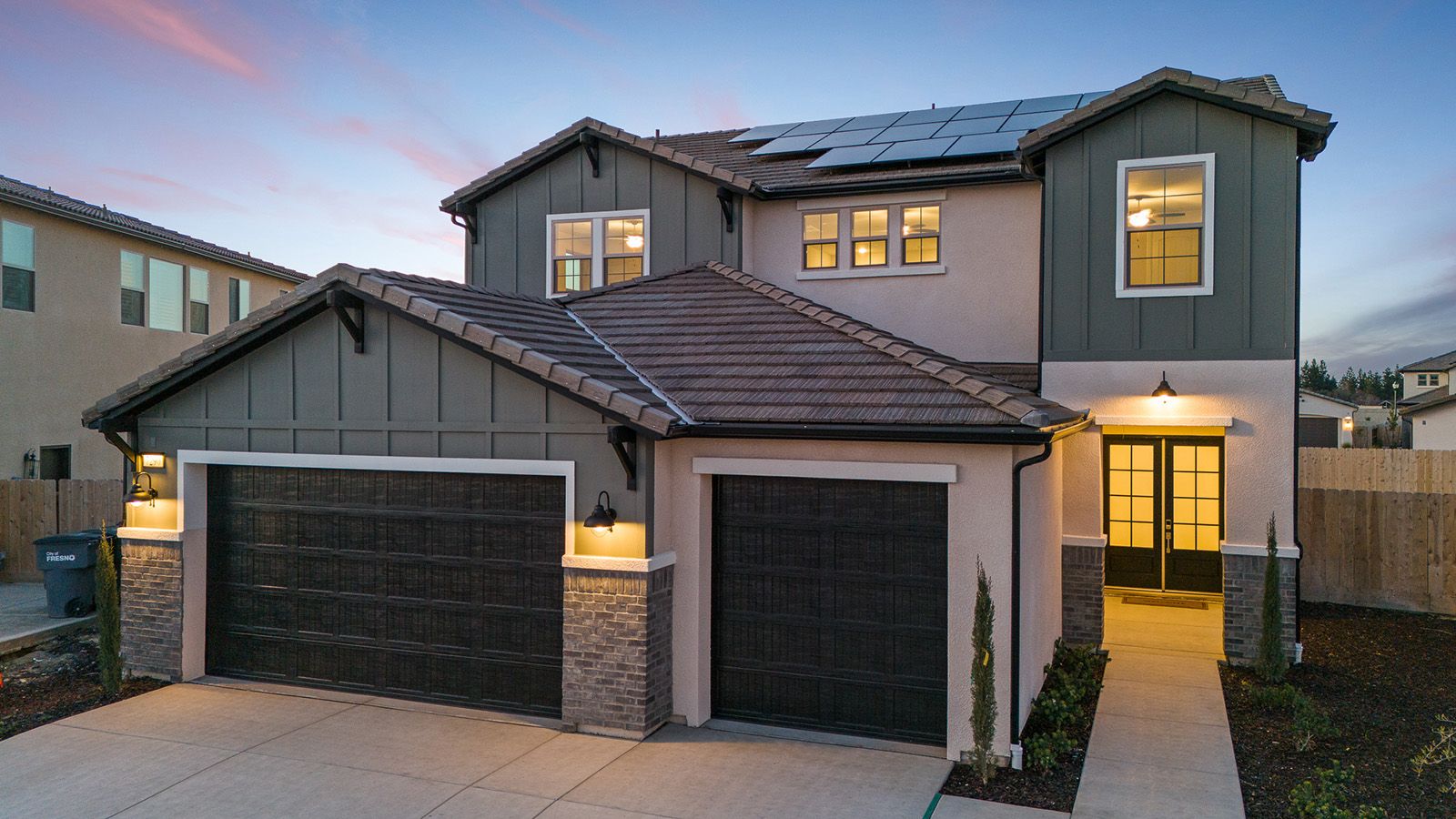 Everly Modern Farmhouse Exterior:Lot 62 Exterior