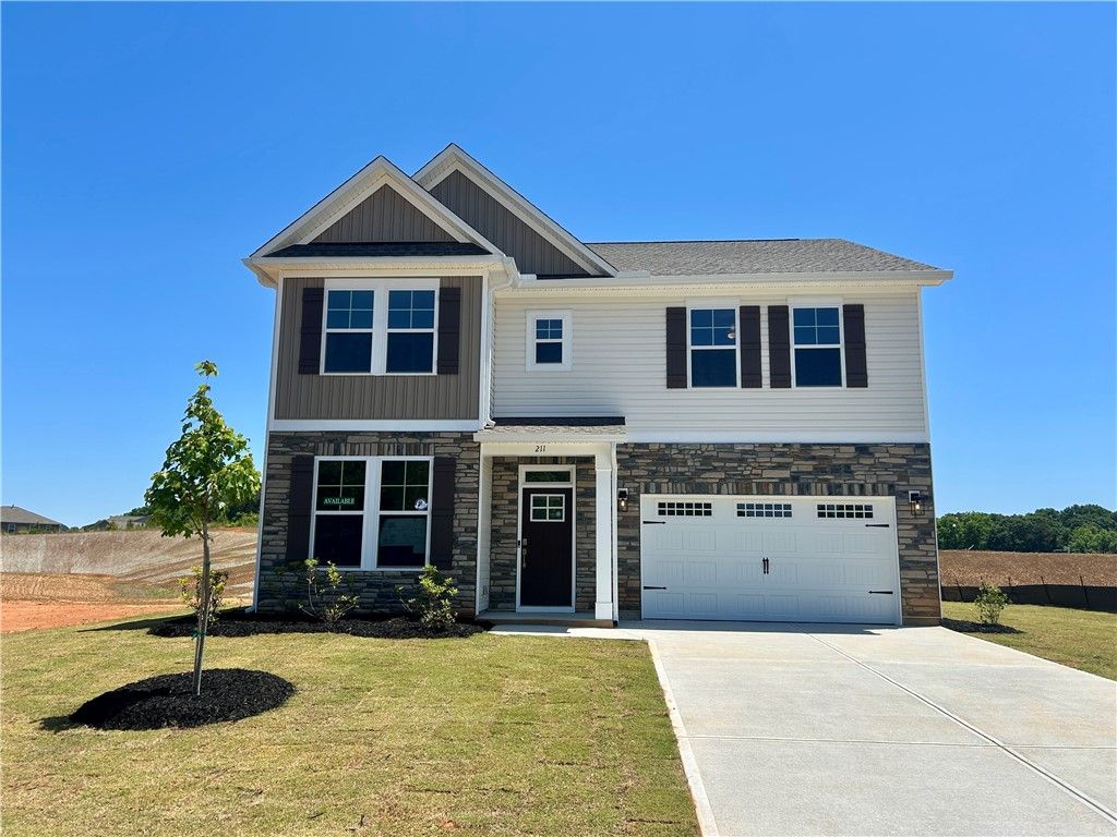 Exterior:This newly constructed home features a traditional