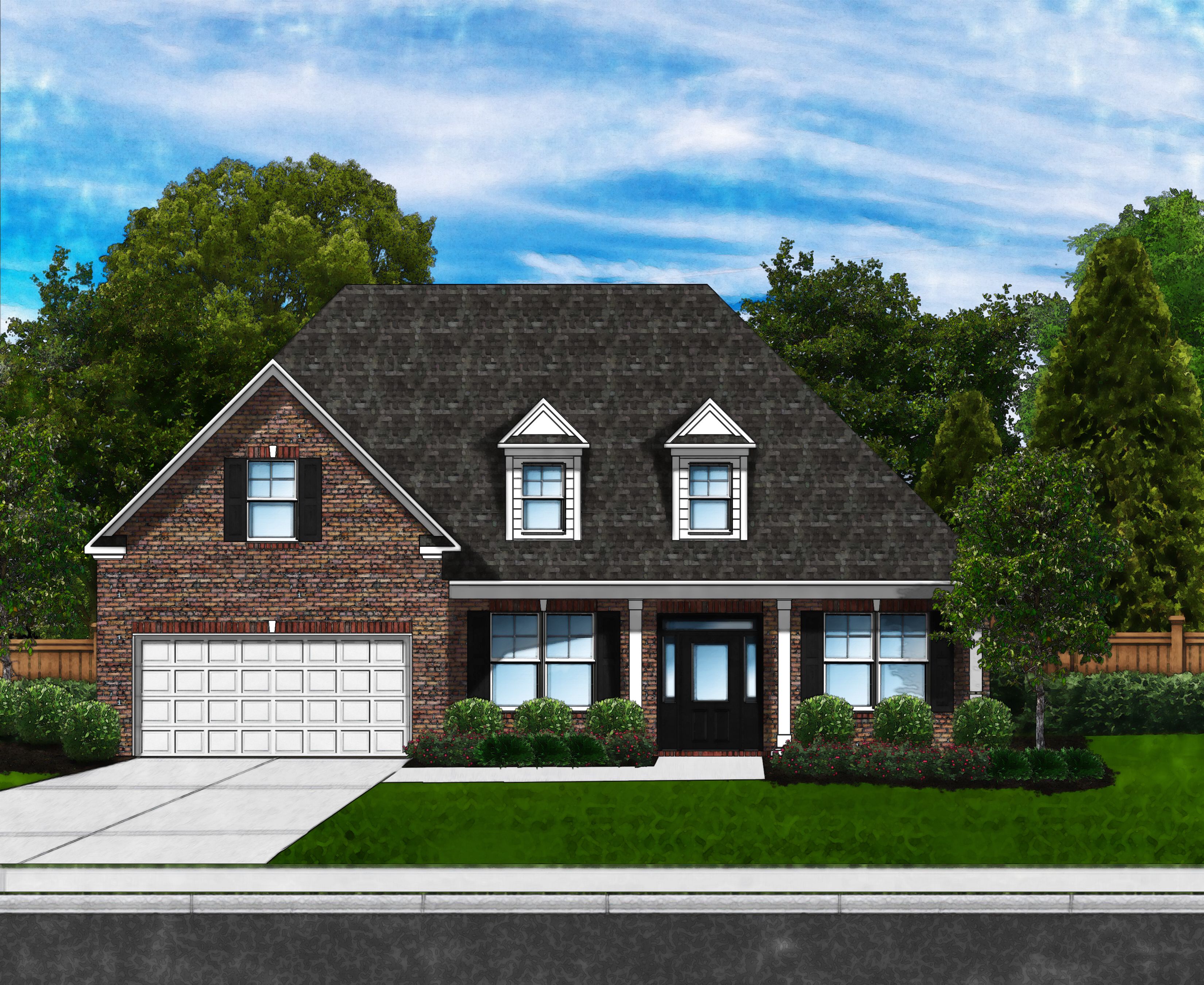 Azalea C4Brick 4 Sides Plan at Night Harbor in Irmo, SC by Great