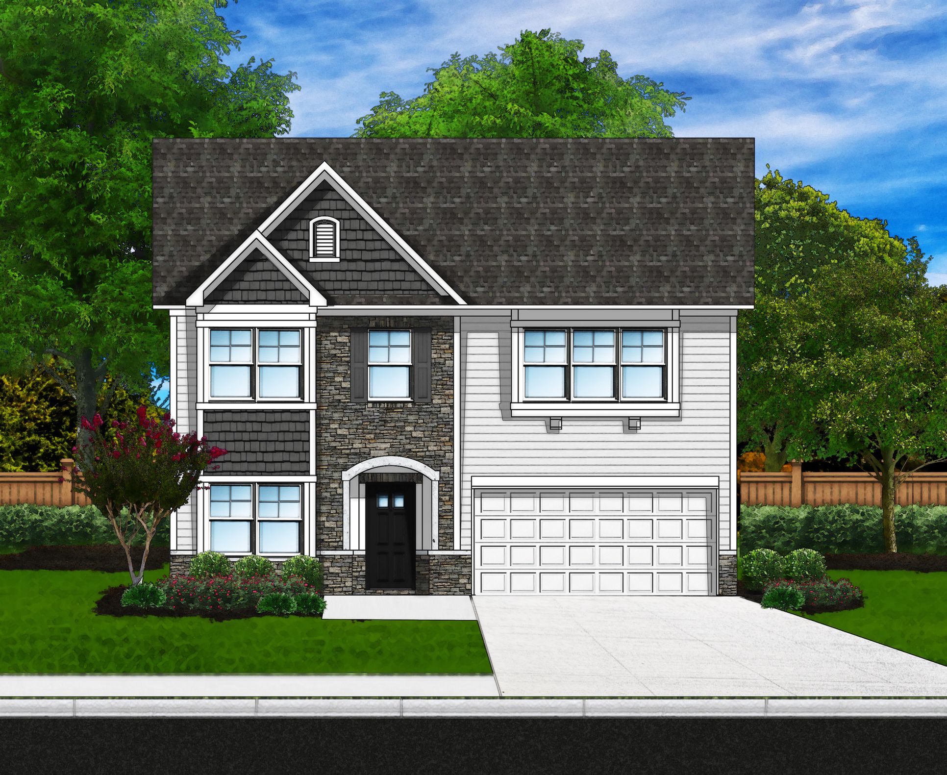 Exterior:2440 Lowell Lane (Lot 33) Porter II