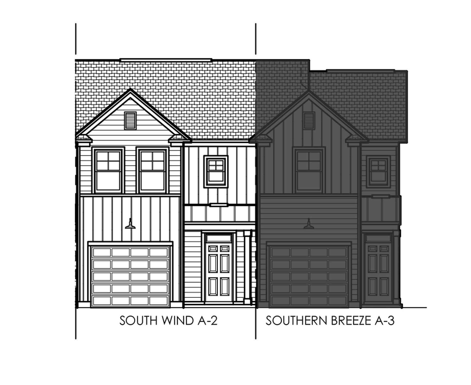 Elevation A:Elevation A