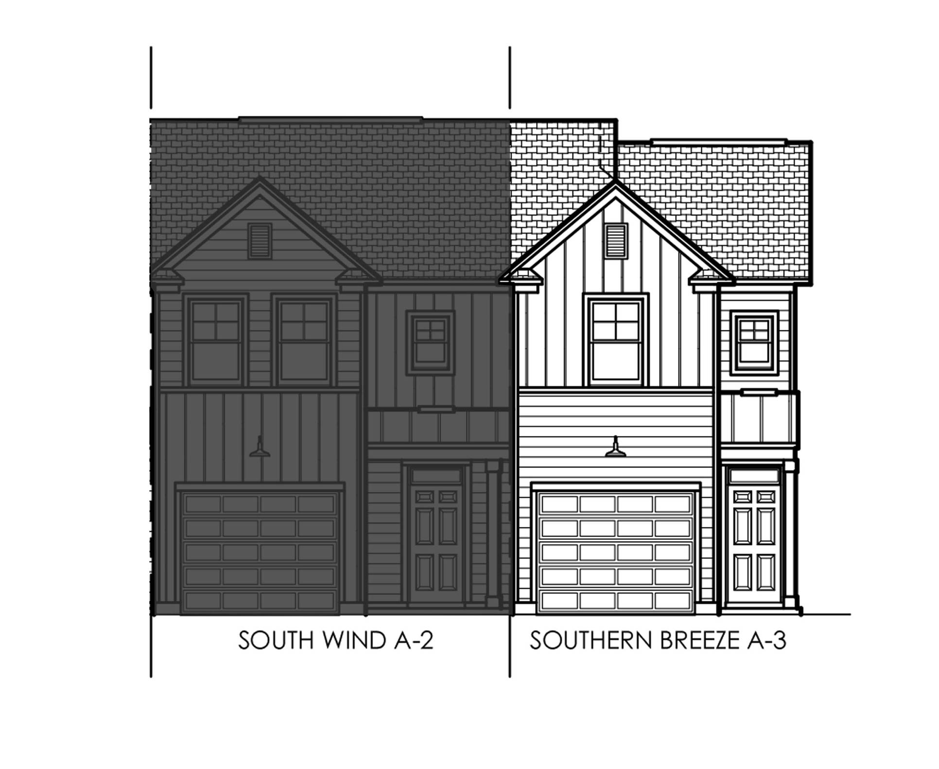 Elevation A:Elevation A
