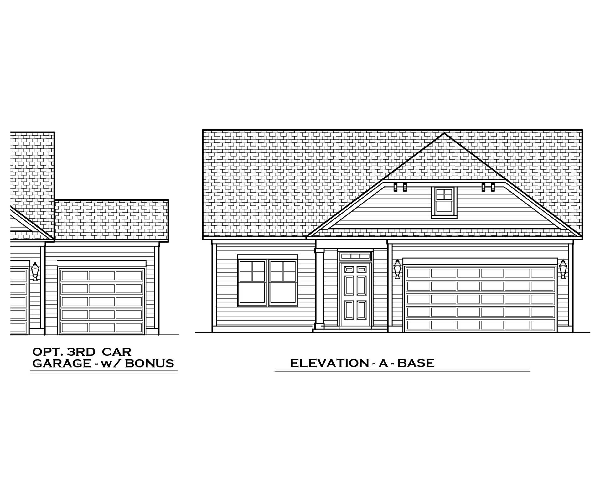 Elevation A:Elevation A