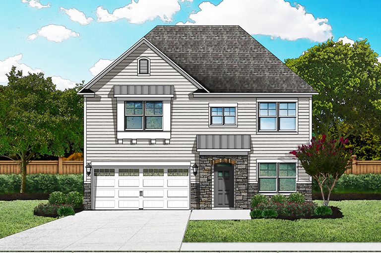 Elevation E:Elevation E