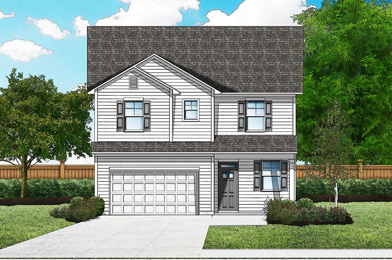 Elevation A:Elevation A