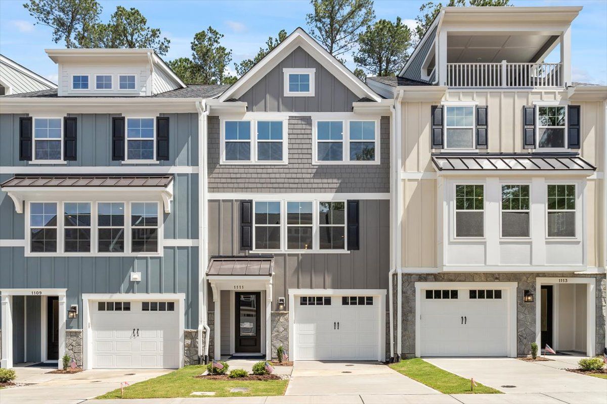 Exterior:Elevations C, H and E