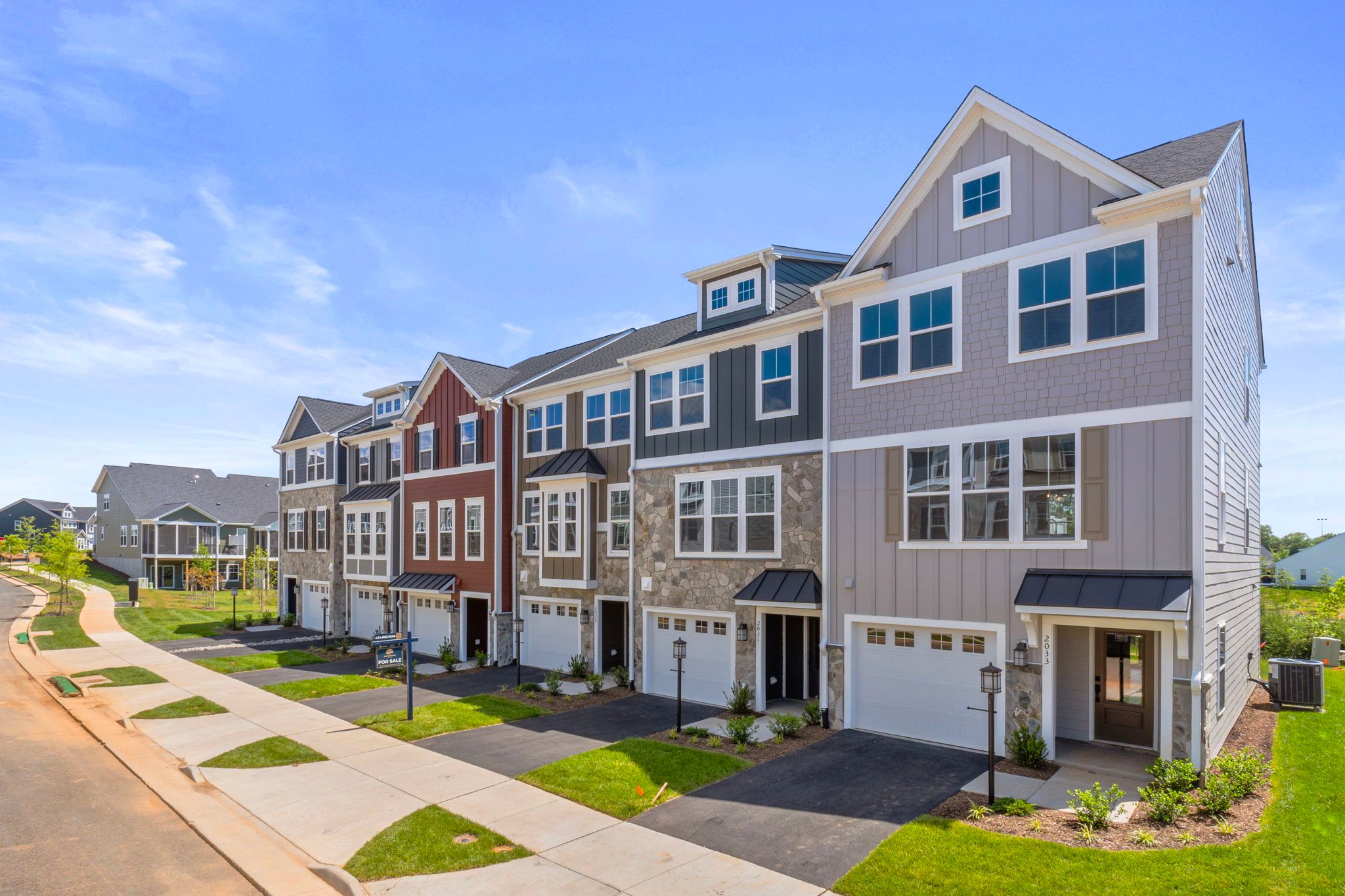 Coming Soon! The Poplar Townhome. Similar to photo.