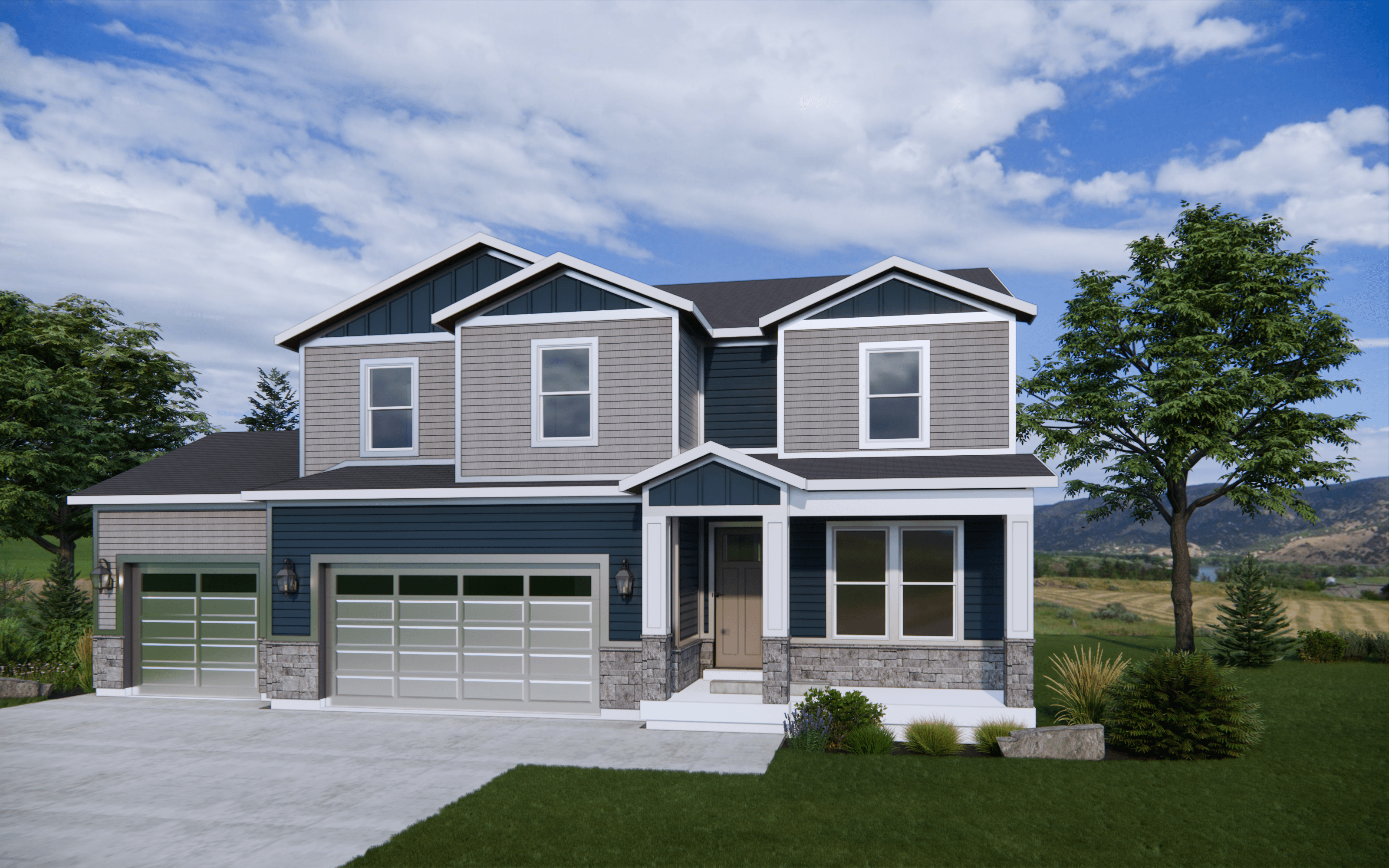 Jefferson - 3 Car Craftsman #45