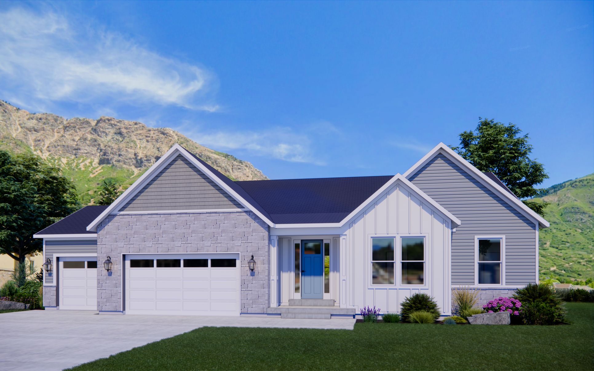 Brodie - 3 Car Farmhouse #41