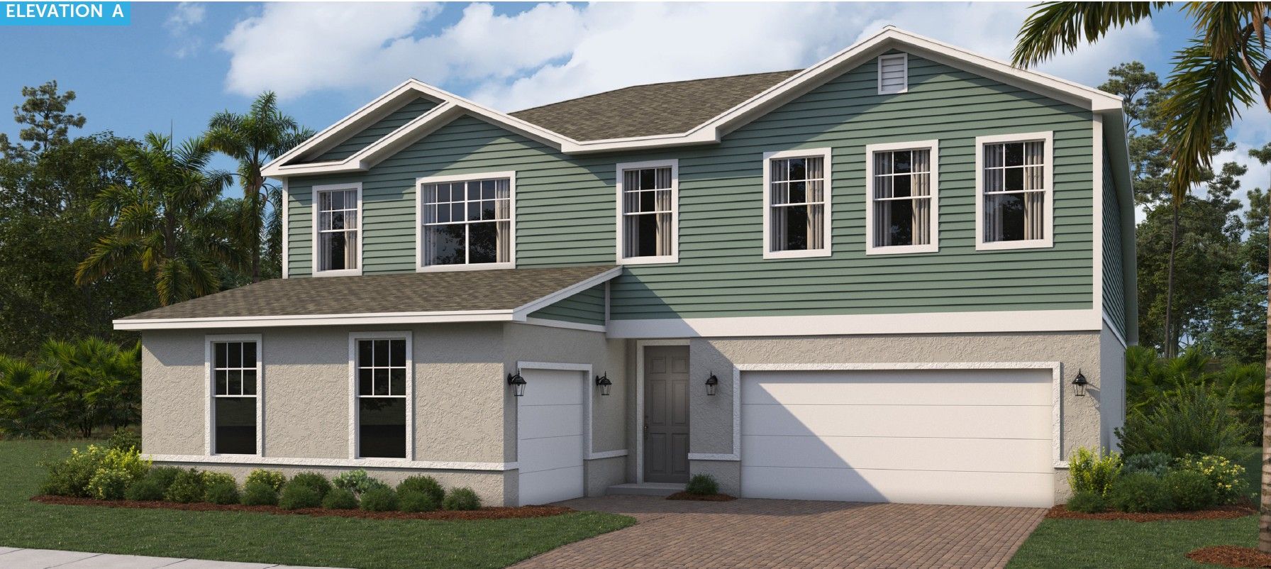Exterior:Elevation A
