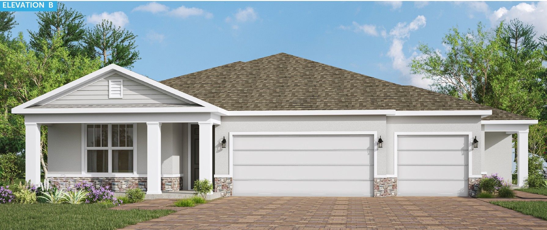 Exterior:Elevation B