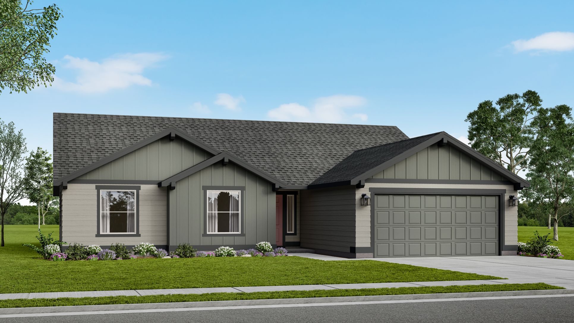 Pacific Craftsman Elevation I:Pacific Craftsman Elevation I